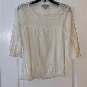 Vintage America 3/4 sleeve top Size Small